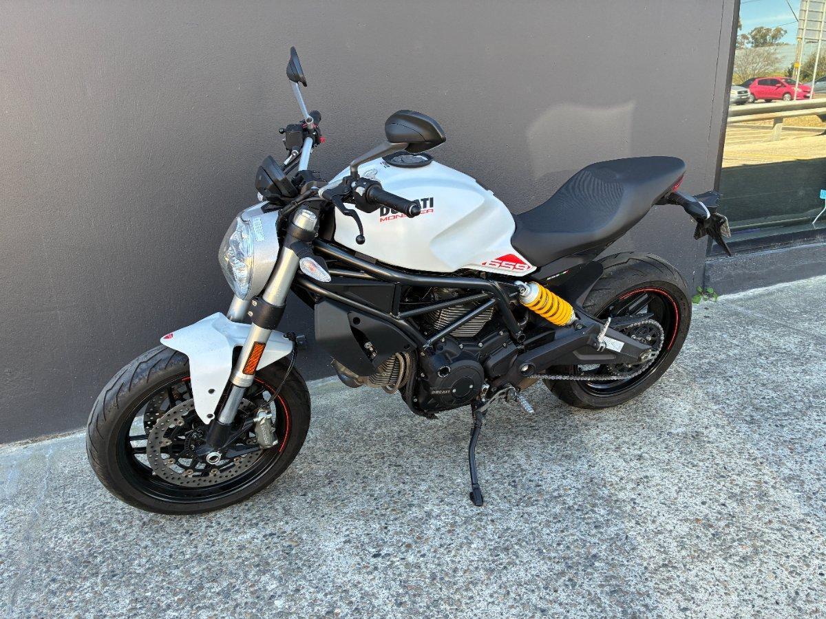 2021 DUCATI MONSTER 659 (WHITE) ROAD