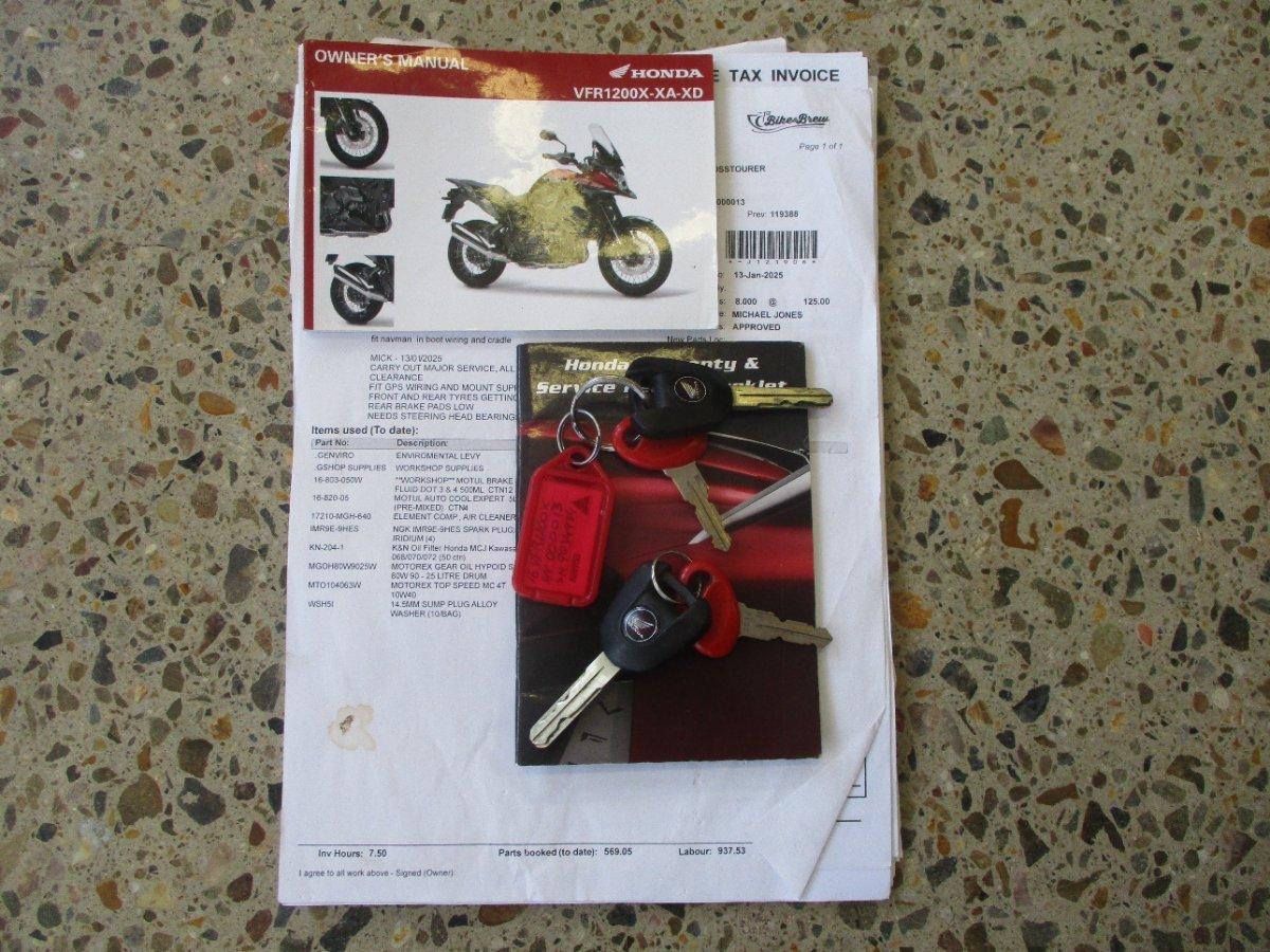 2016 HONDA VFR1200X CROSSTOURER ROAD