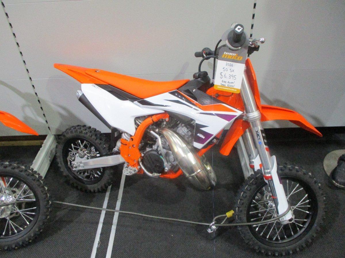 2026 KTM 50 SX MINIBIKE