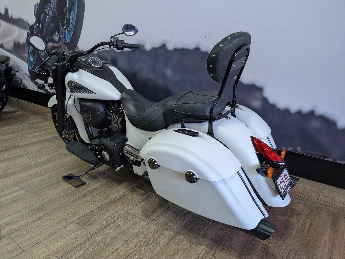 2019 INDIAN SPRINGFIELD DARK HORSE WHITE CRUISER