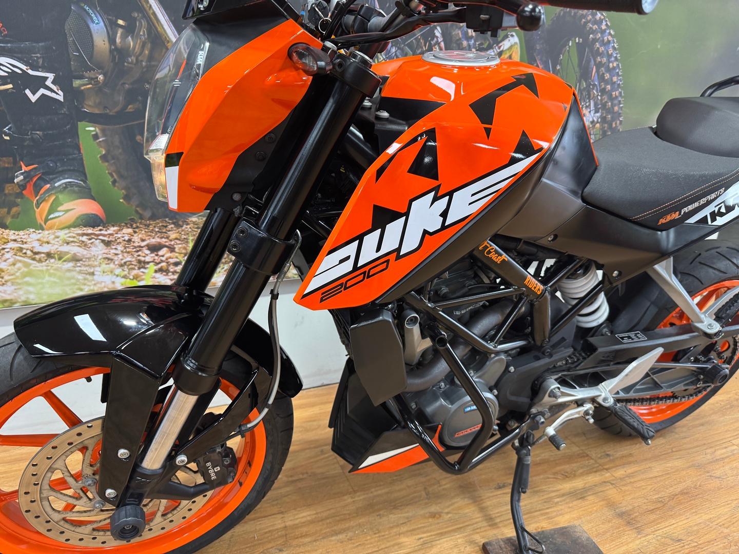 2019 KTM 200 DUKE ROAD