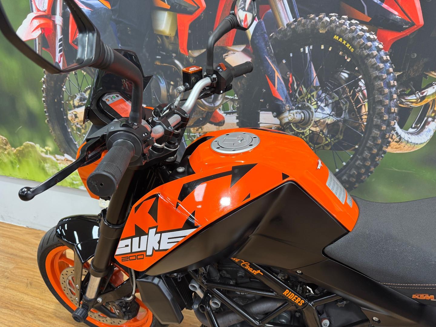 2019 KTM 200 DUKE ROAD