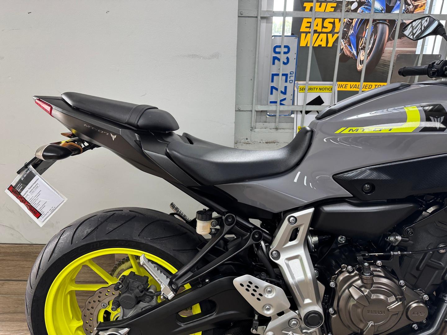 2016 YAMAHA MT-07 HO ROAD