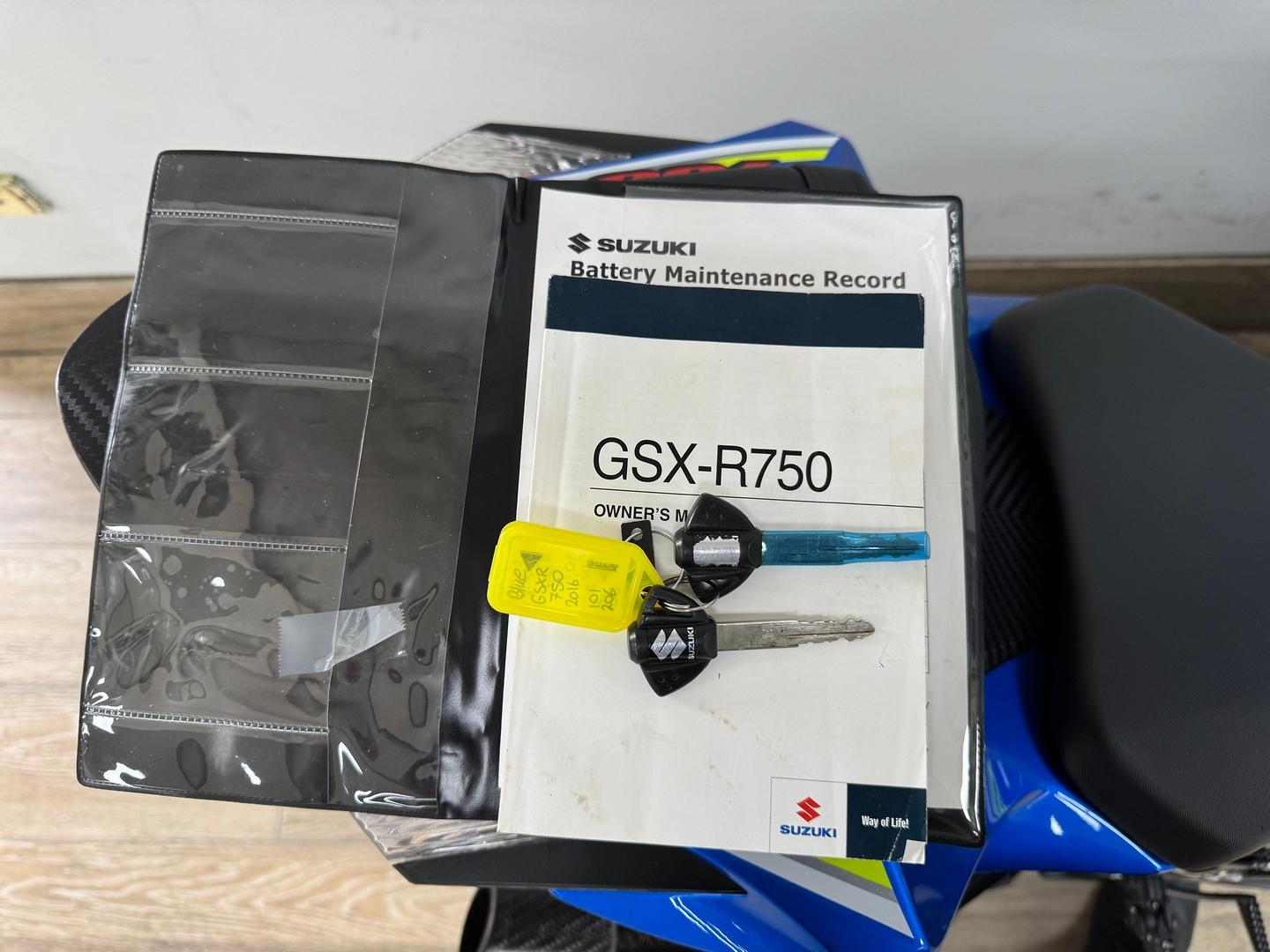 2016 SUZUKI GSX-R750 SPORTS