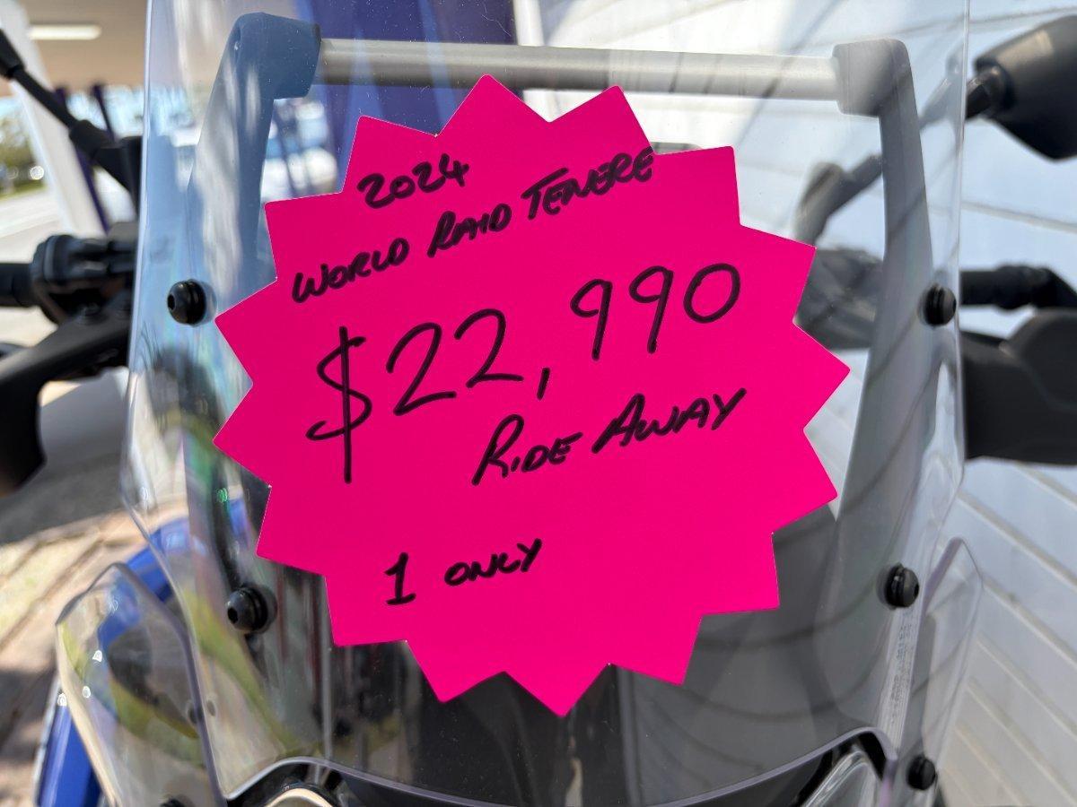 2024 YAMAHA TENERE 700 WORLD RAID DUAL SPORTS