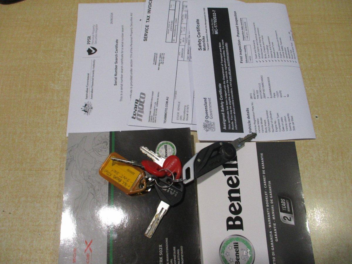 2021 BENELLI TRK 502X (ABS) ROAD