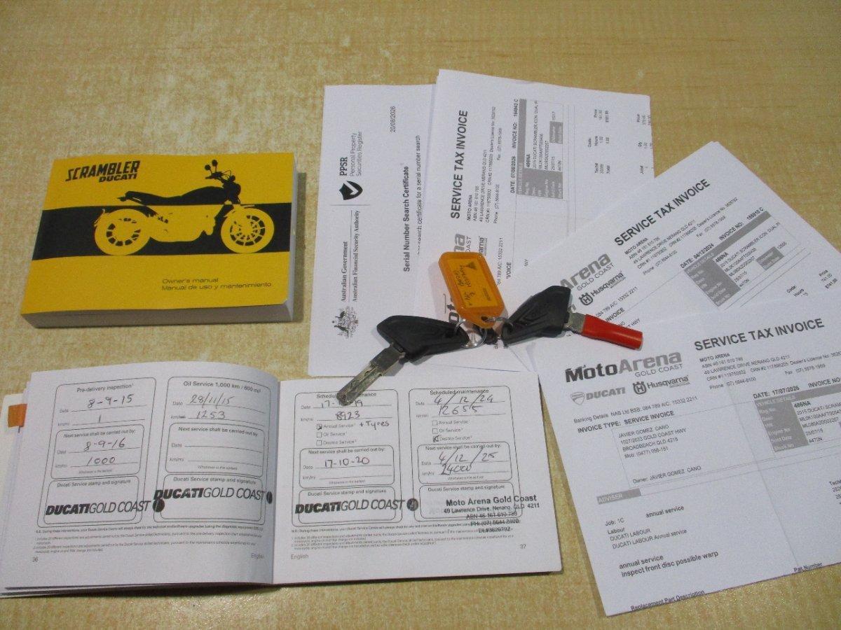 2015 DUCATI SCRAMBLER ICON SPORTS