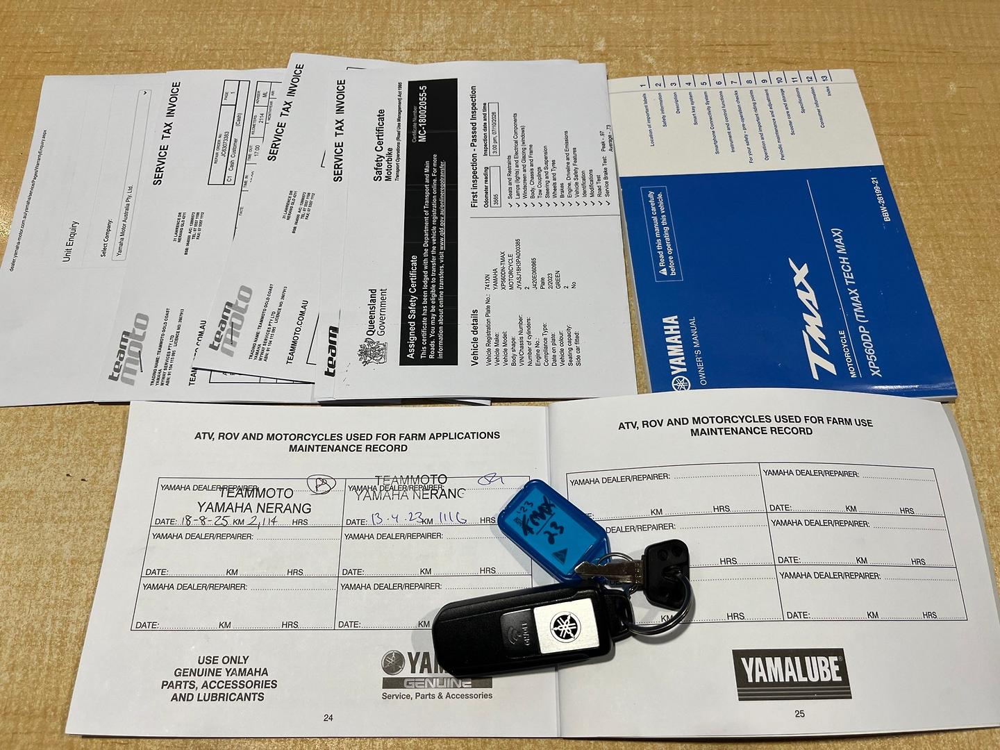 2023 YAMAHA TMAX 560 (ABS) SCOOTER