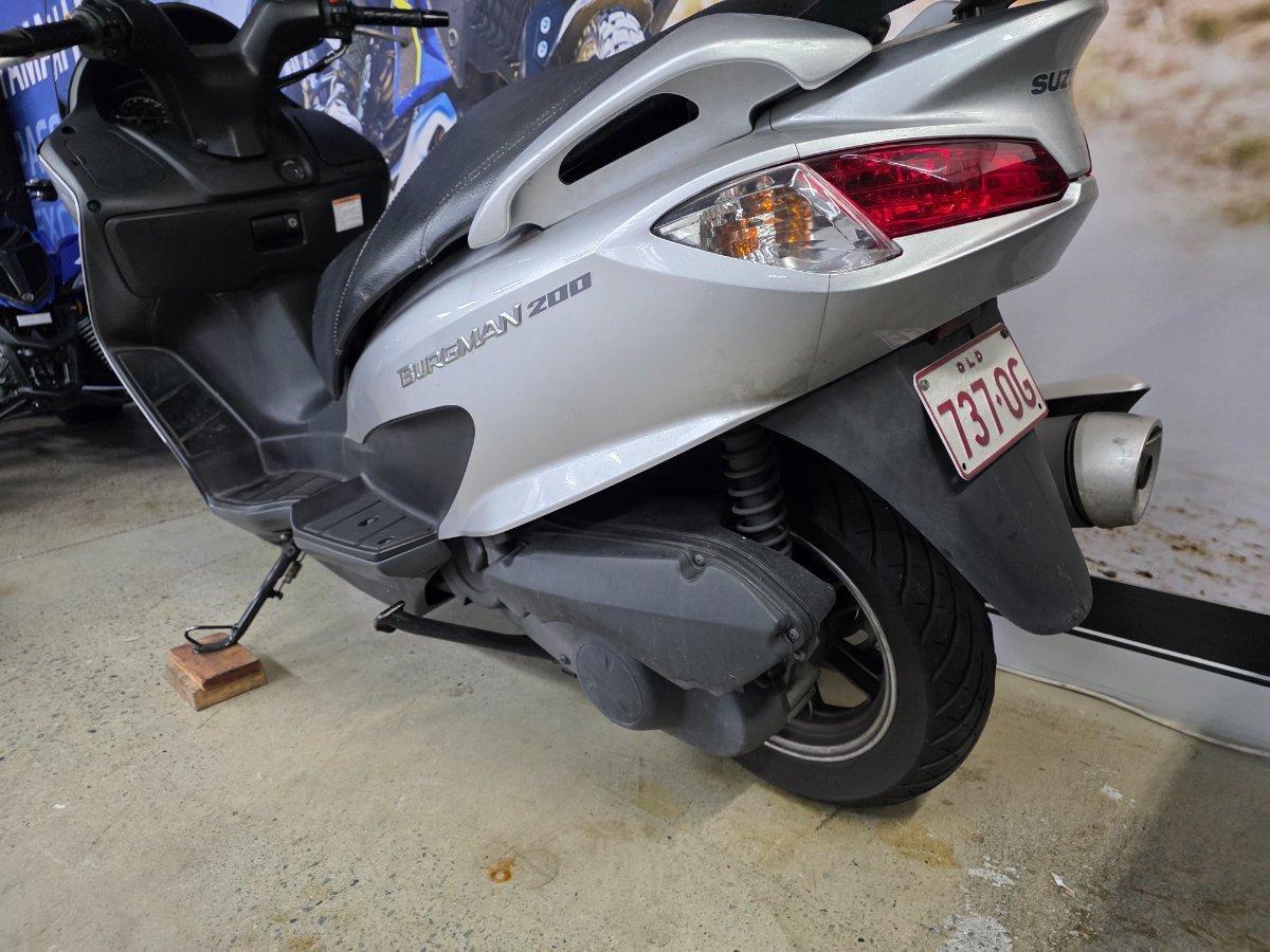 2014 SUZUKI BURGMAN 200 SCOOTER