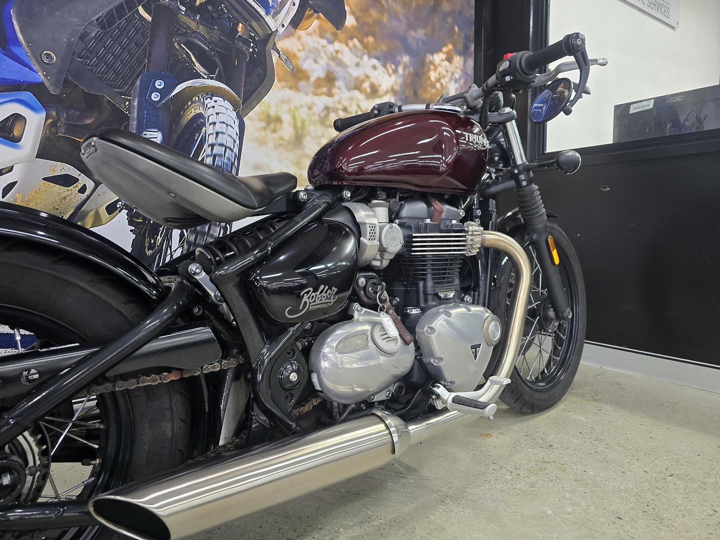 2017 TRIUMPH BONNEVILLE BOBBER ROAD