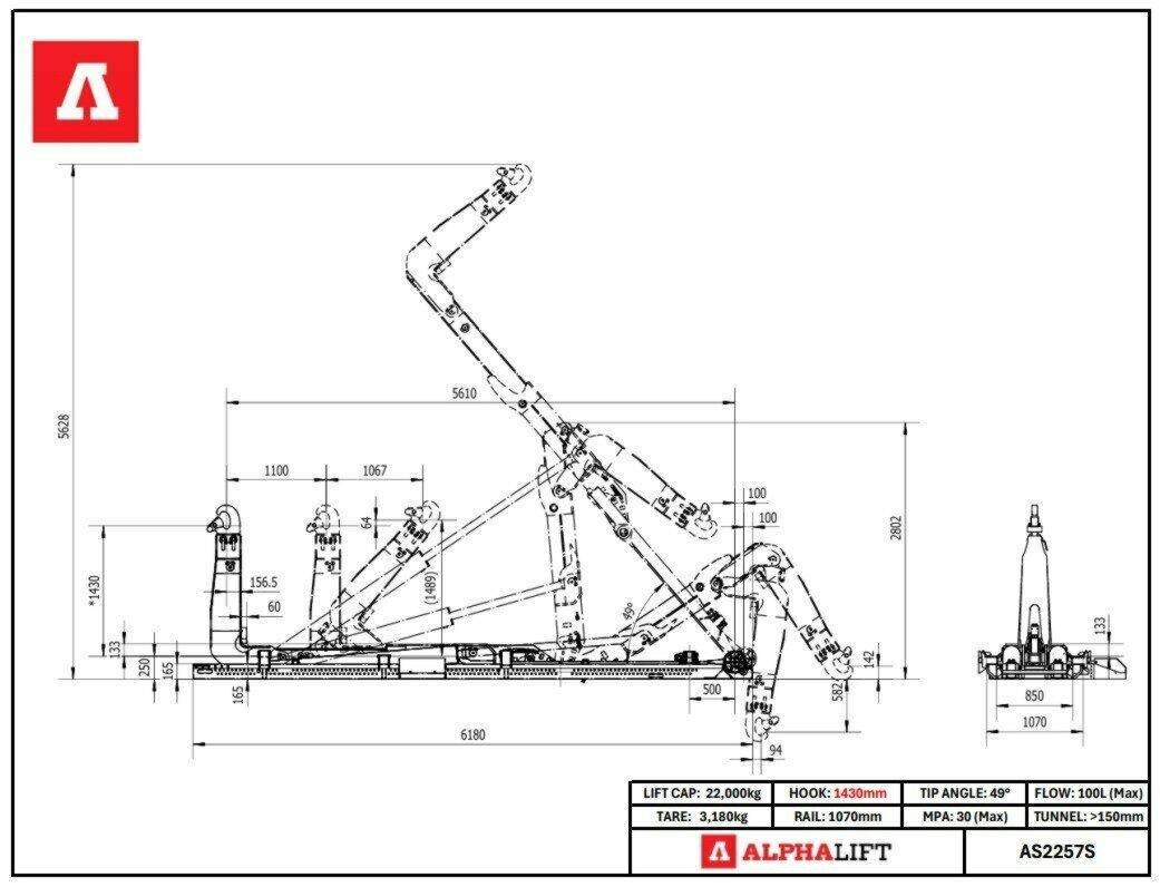 2023 IVECO ACCO AD360 DAY CAB 8X4 C/CHAS