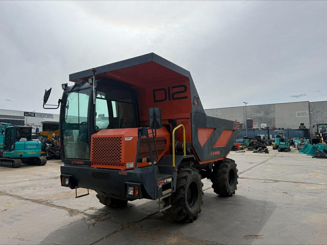 2021 DAVINO D12 ARTICULATED DUMPER