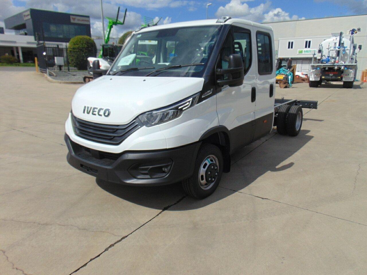 2025 IVECO DAILY MY22 E6 50C21 DRW (WB3450) 8 SP AUTO + DOUBLE OD C/CHAS