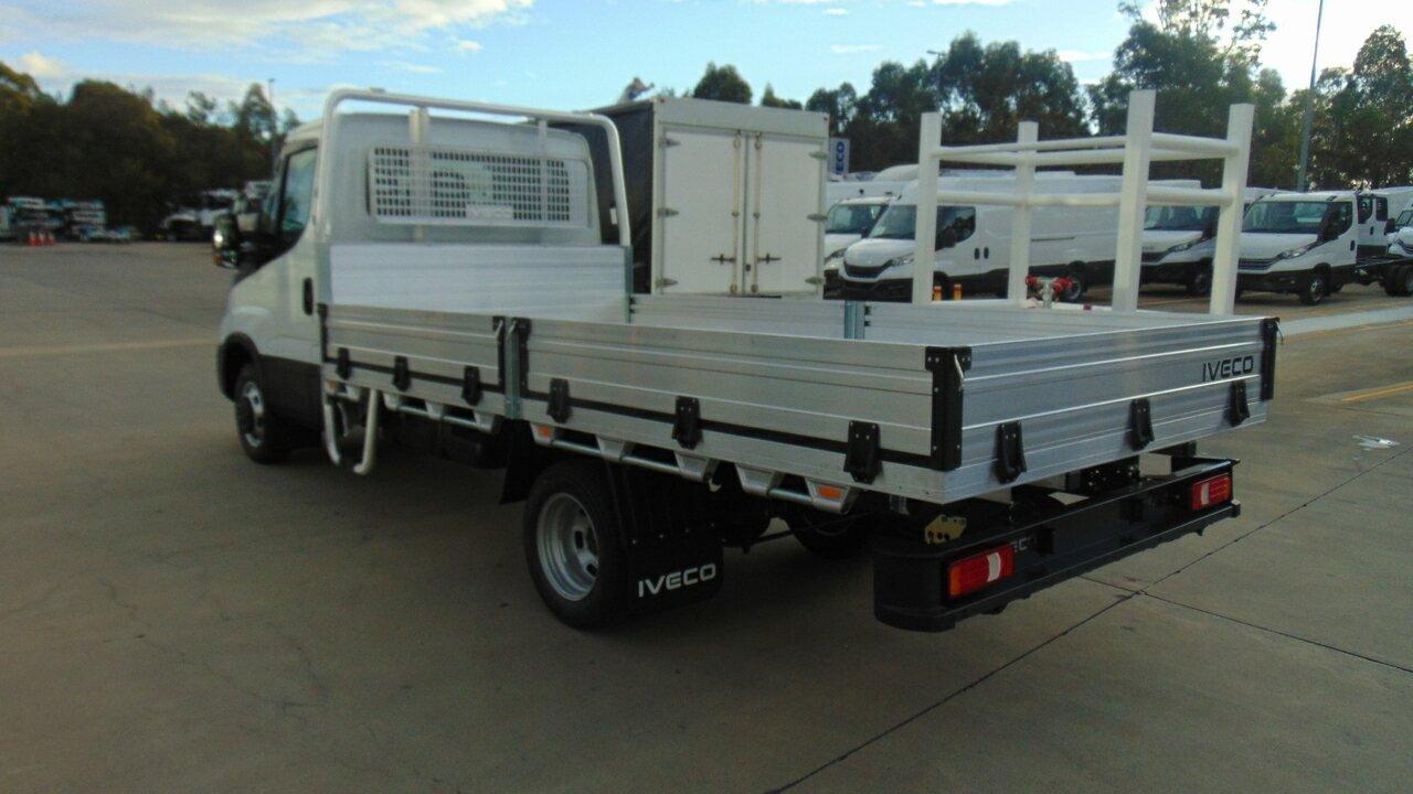 2025 IVECO DAILY MY19 E6 45C18 TRADIE MADE TRAY 8 SP AUTO + DOUBLE OD TRAY