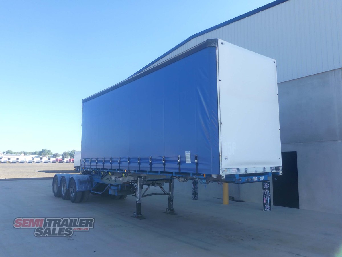 2004 SOUTHERN CROSS 12 PALLET ROLLBACK CURTAINSIDER A TRAILER - (RENTAL)