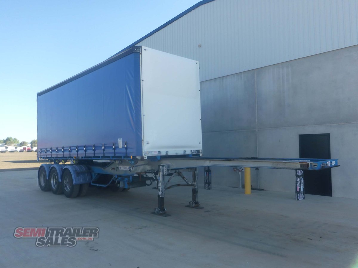 2004 SOUTHERN CROSS 12 PALLET ROLLBACK CURTAINSIDER A TRAILER - (RENTAL)