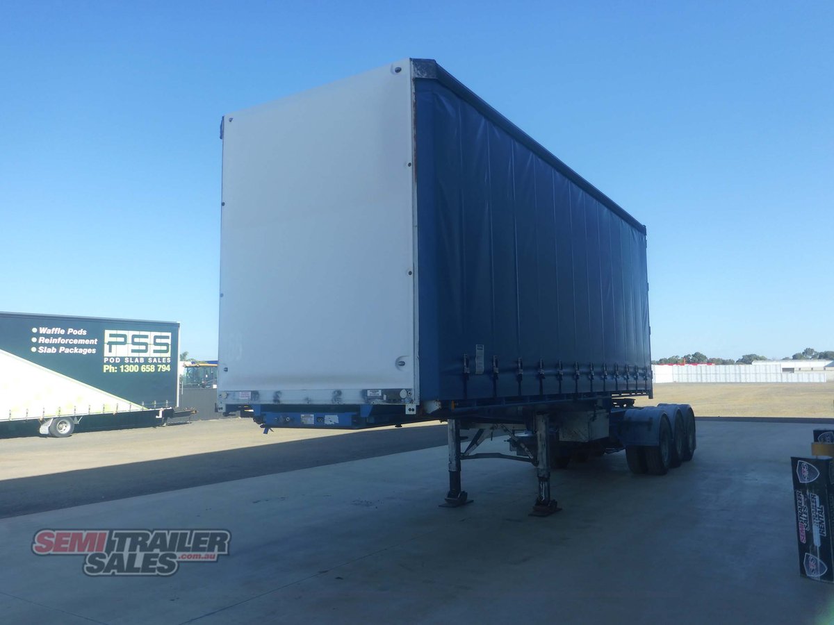 2004 SOUTHERN CROSS 12 PALLET ROLLBACK CURTAINSIDER A TRAILER - (RENTAL)