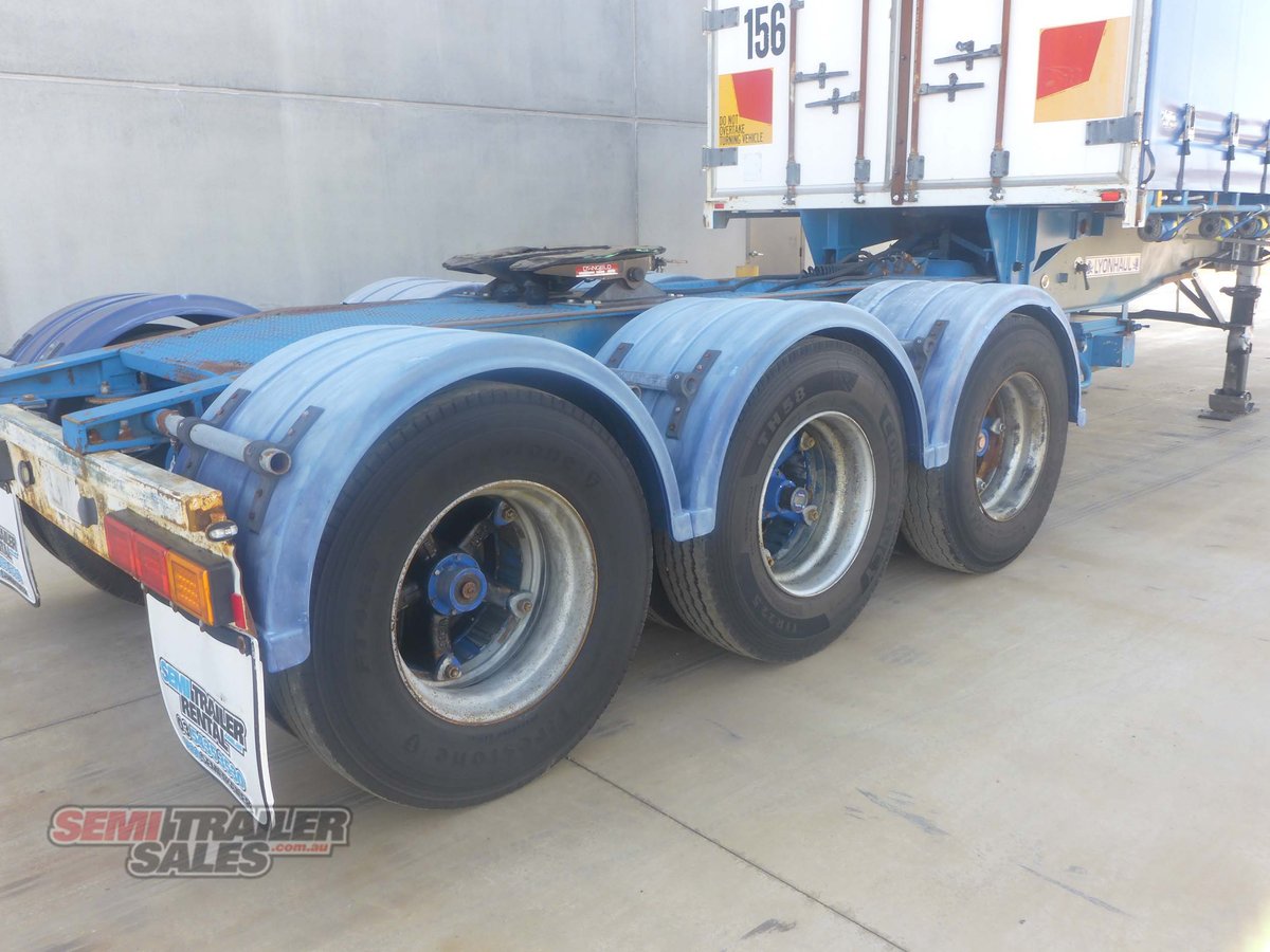 2004 SOUTHERN CROSS 12 PALLET ROLLBACK CURTAINSIDER A TRAILER - (RENTAL)