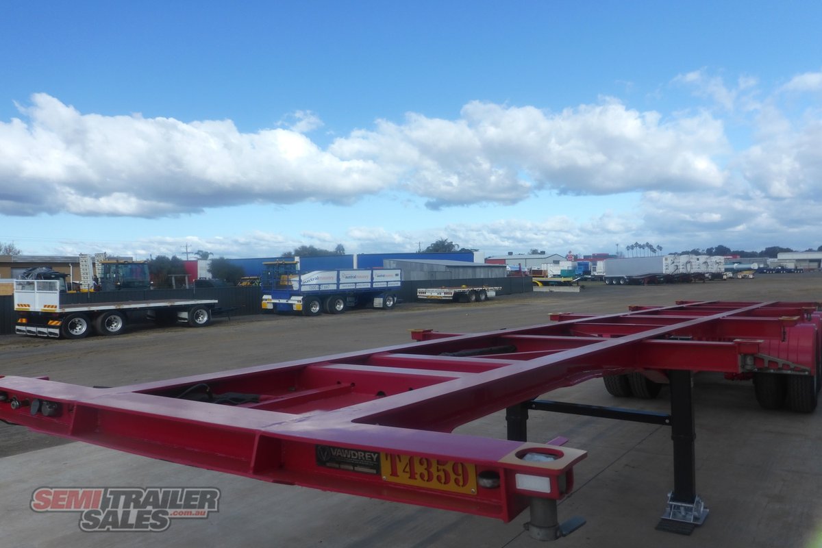 01/2020 VAWDREY 40FT SKEL (ROAD TRAIN LEAD) TRAILER