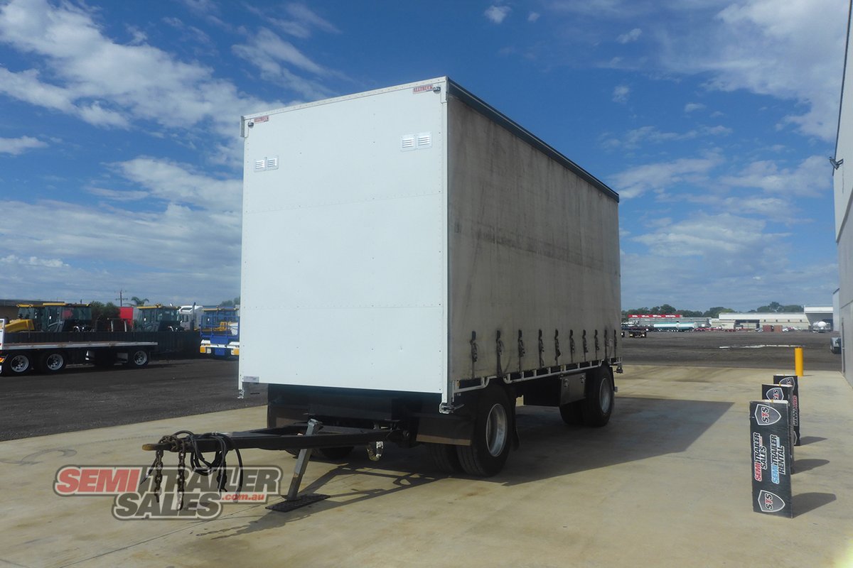 2020 ALLTRUCK BODIES 10 PALLET DOG CURTAINSIDER TRAILER