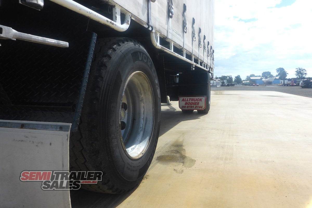 2020 ALLTRUCK BODIES 10 PALLET DOG CURTAINSIDER TRAILER