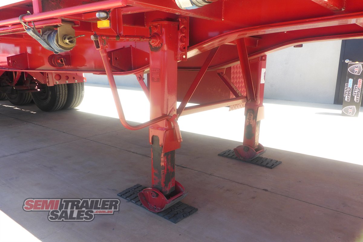 2004 VAWDREY DROP DECK TRAILER