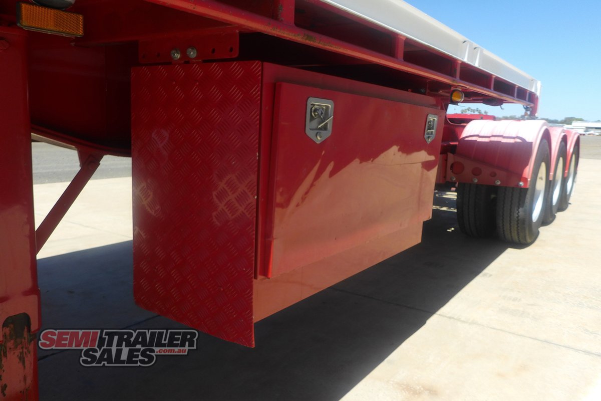 2004 VAWDREY DROP DECK TRAILER