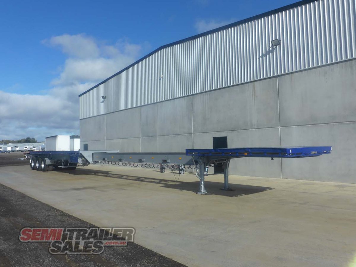2007 HAULMARK EXTENDABLE FLAT TOP TRAILER