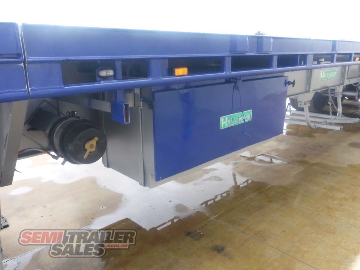 2007 HAULMARK EXTENDABLE FLAT TOP TRAILER