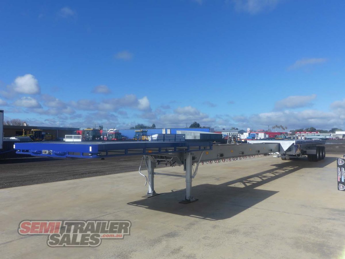 2007 HAULMARK EXTENDABLE FLAT TOP TRAILER