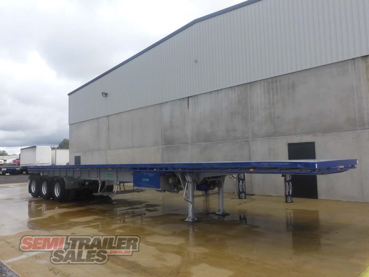 2007 HAULMARK EXTENDABLE FLAT TOP TRAILER