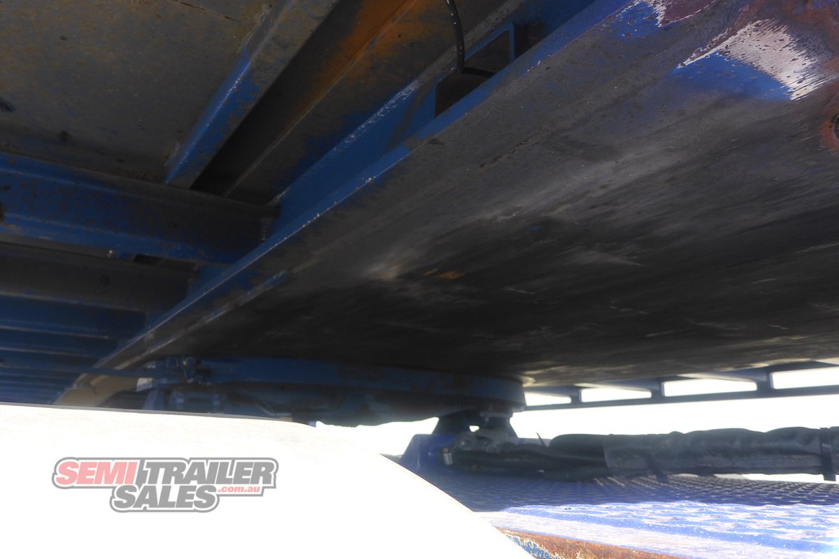 2014 VAWDREY 36 PALLET DROPDECK B DOUBLE SET TRAILER