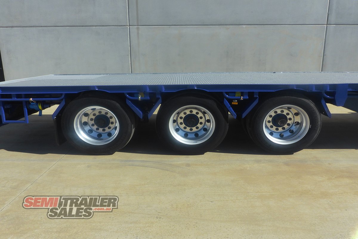 2014 VAWDREY 36 PALLET DROPDECK B DOUBLE SET TRAILER