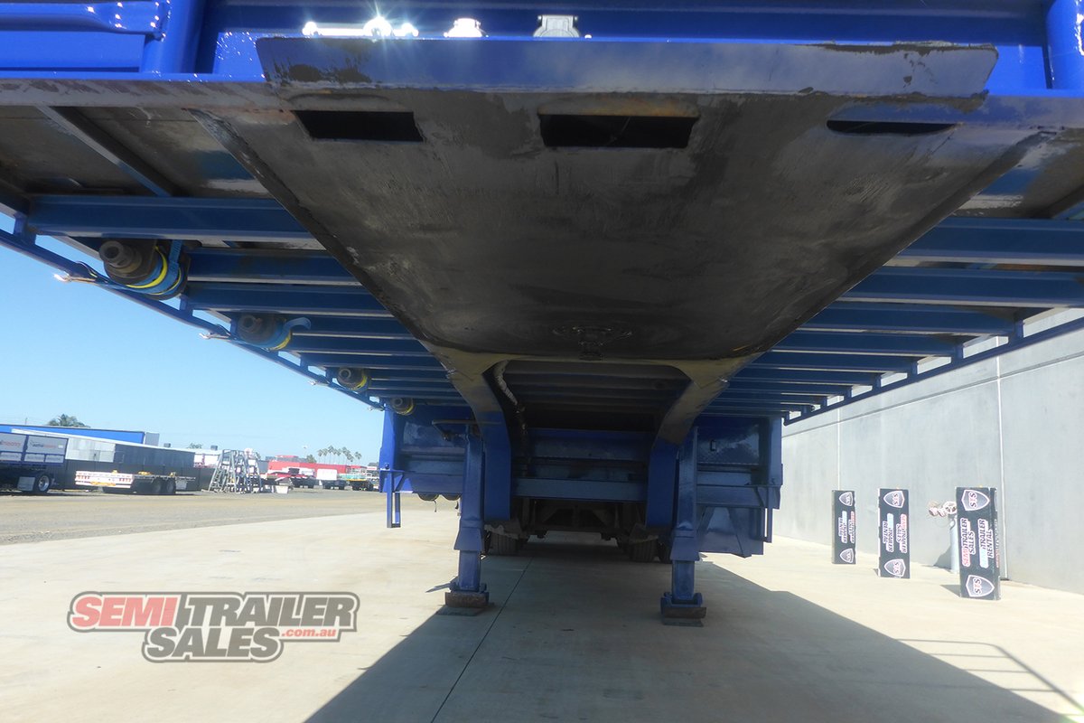 2010 VAWDREY 36 PALLET DROPDECK B DOUBLE SET TRAILER - (RENTAL)
