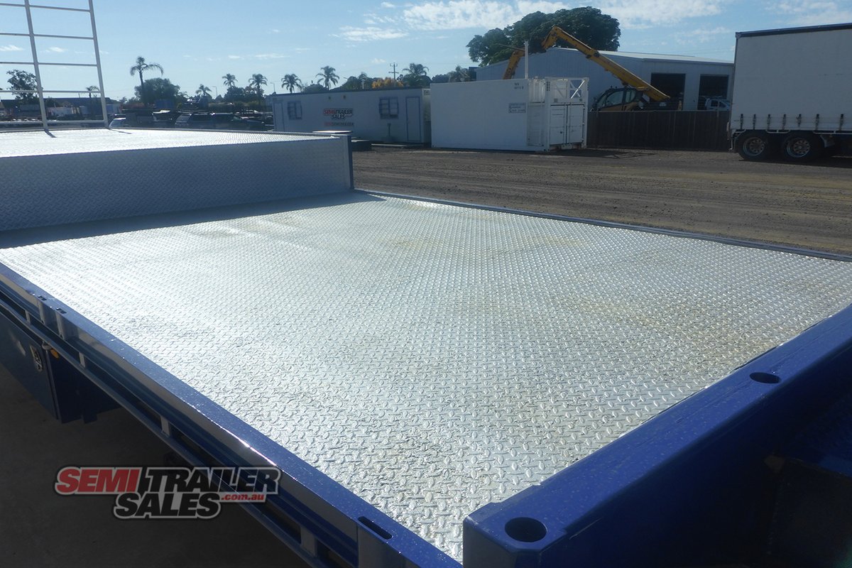 2010 VAWDREY 36 PALLET DROPDECK B DOUBLE SET TRAILER - (RENTAL)