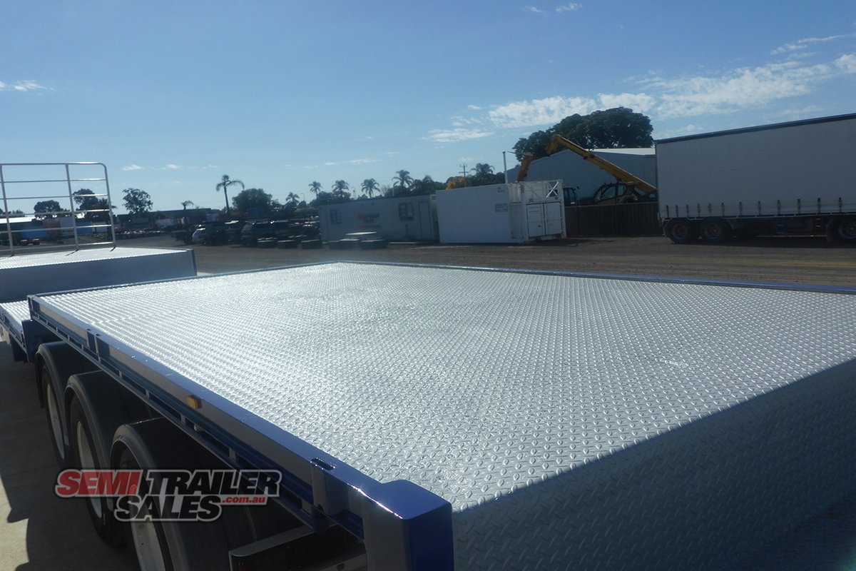 2010 VAWDREY 36 PALLET DROPDECK B DOUBLE SET TRAILER - (RENTAL)