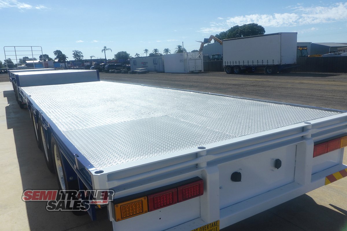 2010 VAWDREY 36 PALLET DROPDECK B DOUBLE SET TRAILER - (RENTAL)