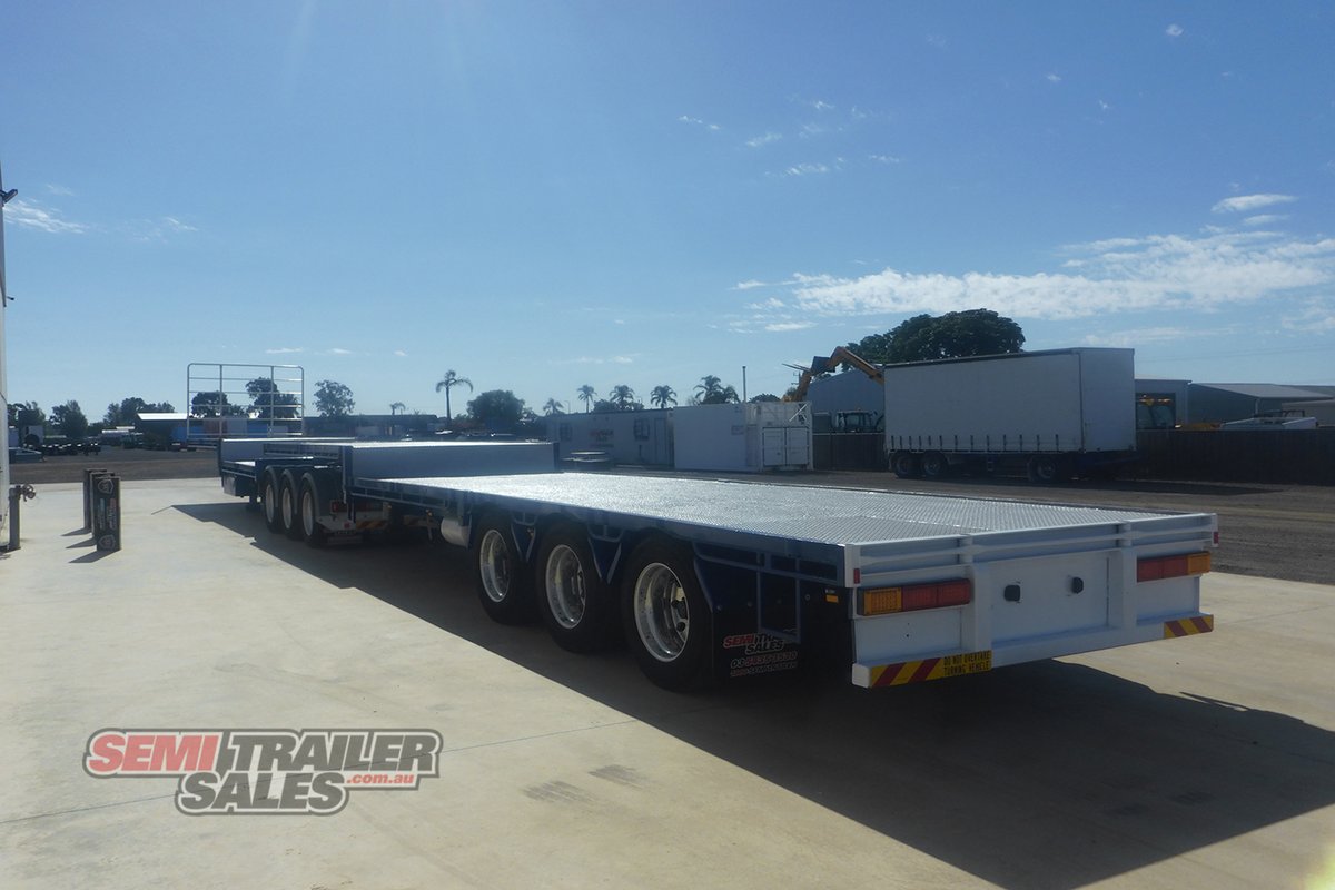 2010 VAWDREY 36 PALLET DROPDECK B DOUBLE SET TRAILER - (RENTAL)