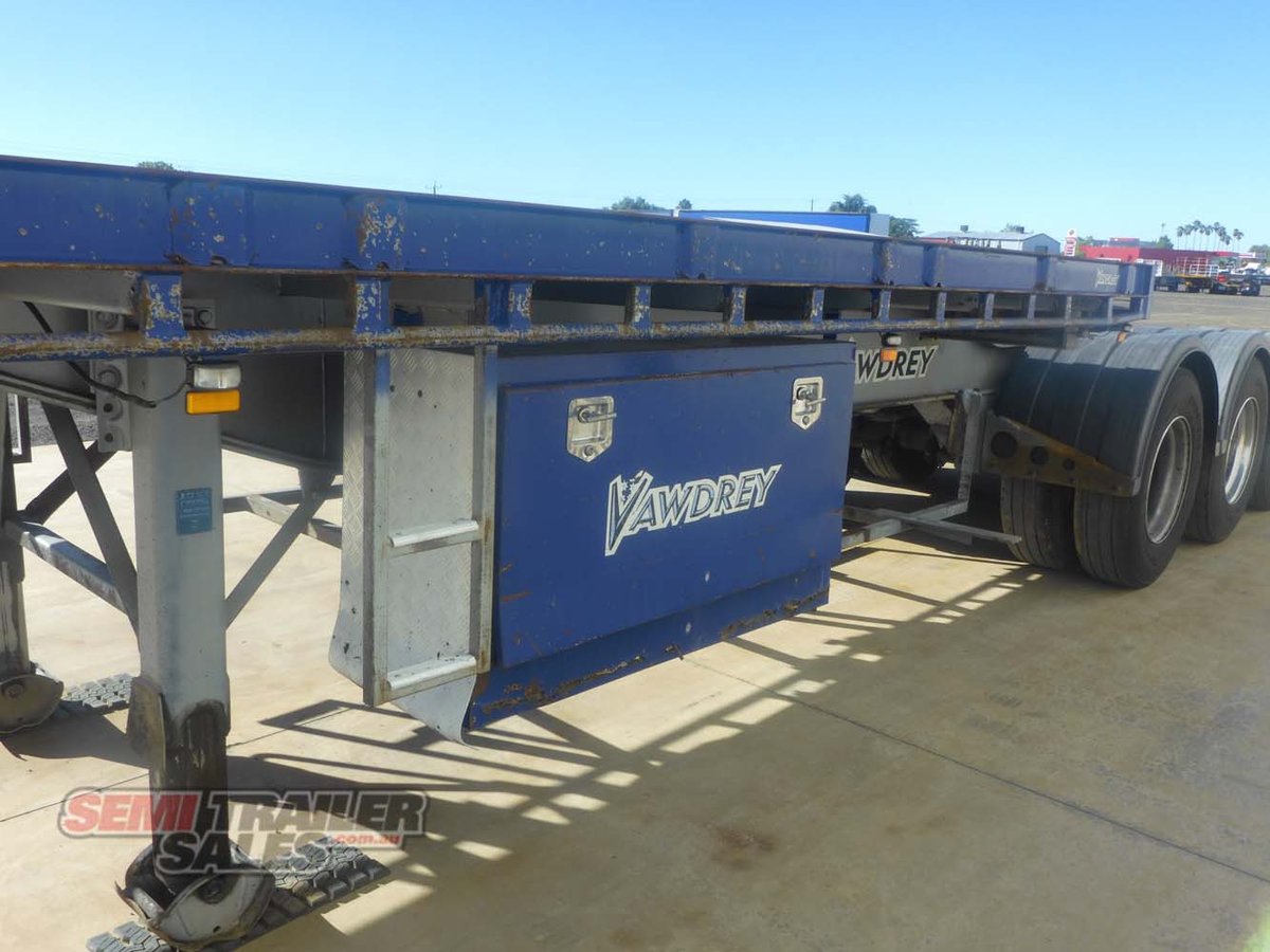 2004 VAWDREY DROP DECK TRAILER