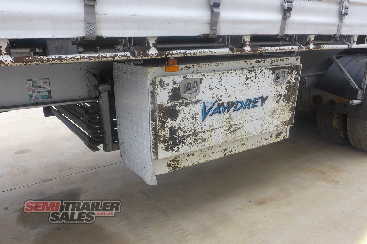 2012 VAWDREY B34 PALLET CURTAINSIDER B DOUBLE SET