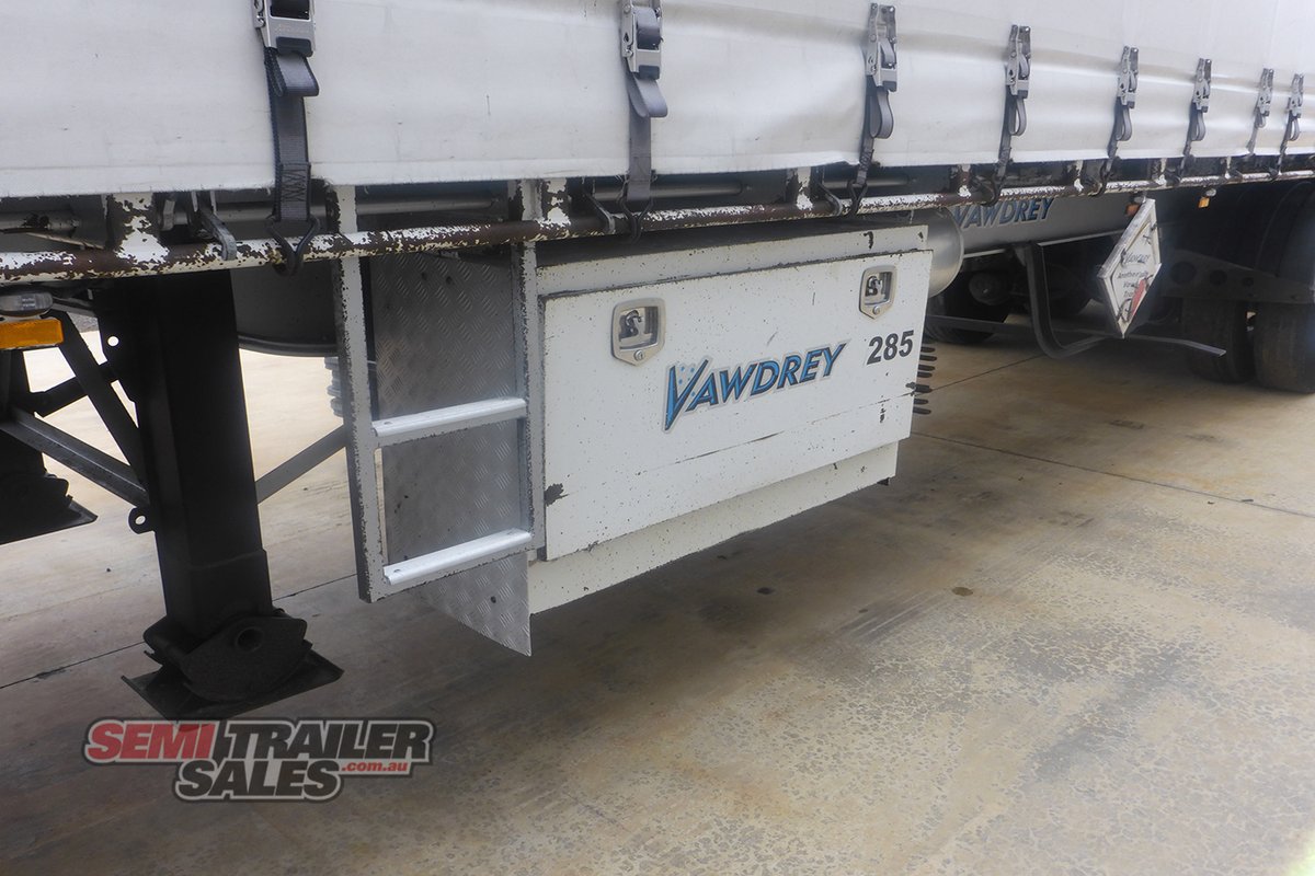 2012 VAWDREY B34 PALLET CURTAINSIDER B DOUBLE SET
