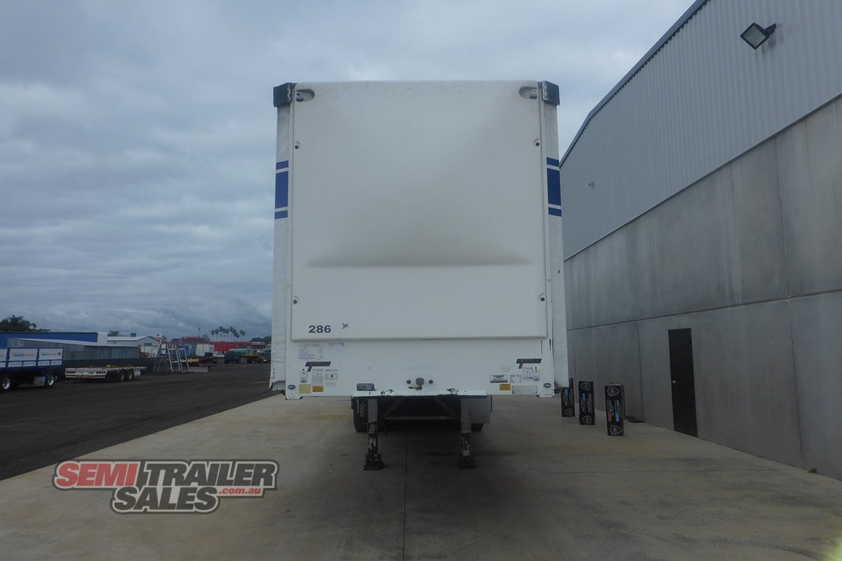2012 VAWDREY B34 PALLET CURTAINSIDER B DOUBLE SET