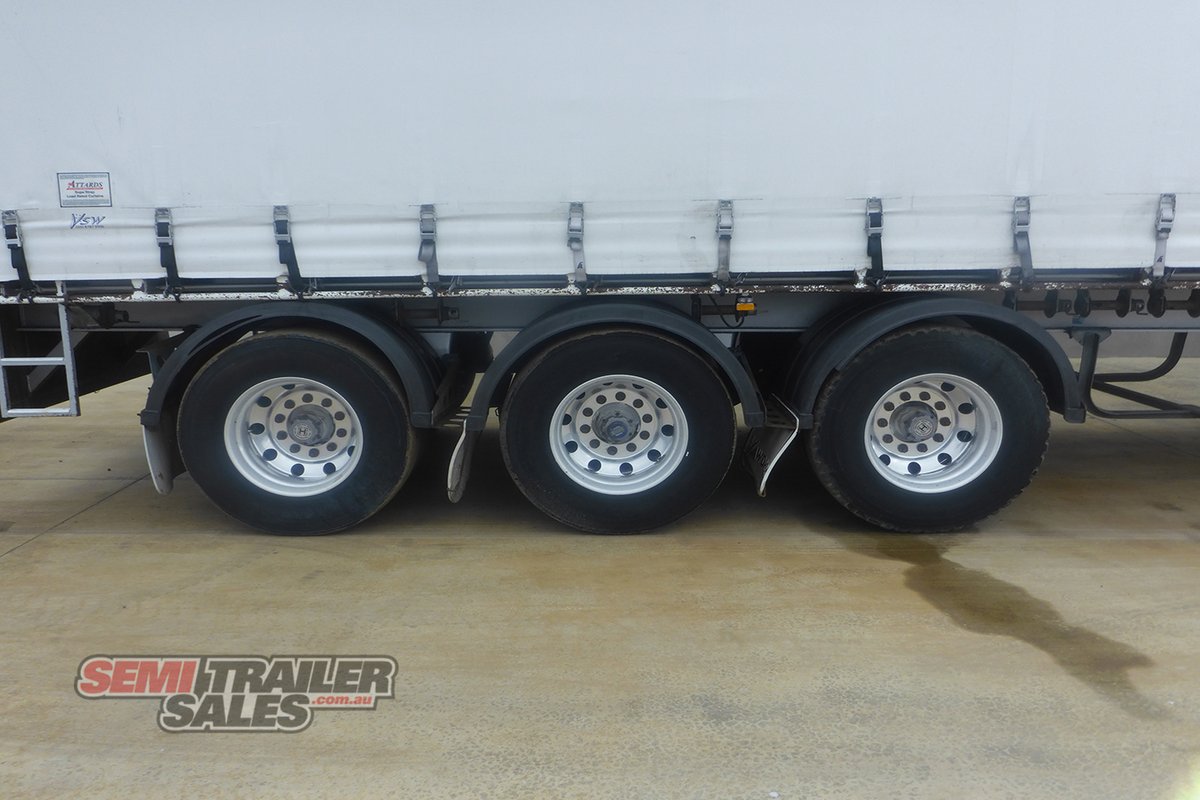 2012 VAWDREY B34 PALLET CURTAINSIDER B DOUBLE SET