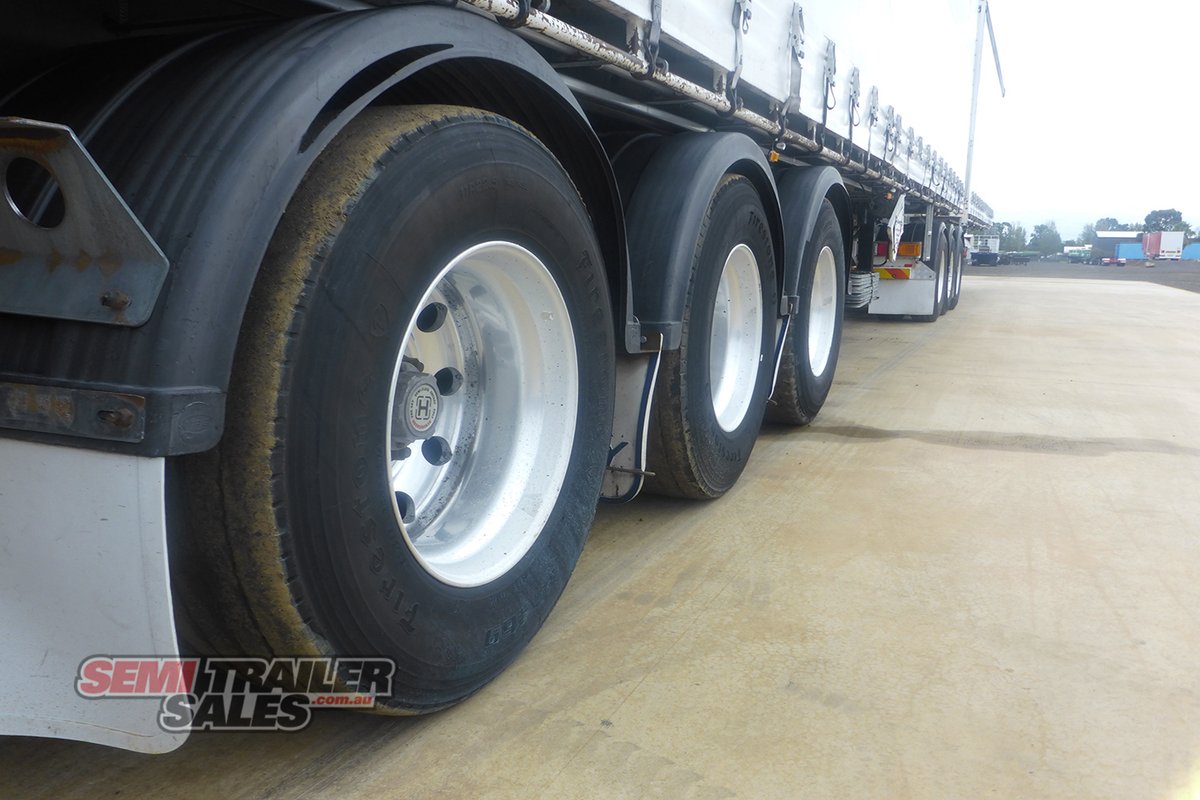 2012 VAWDREY B34 PALLET CURTAINSIDER B DOUBLE SET