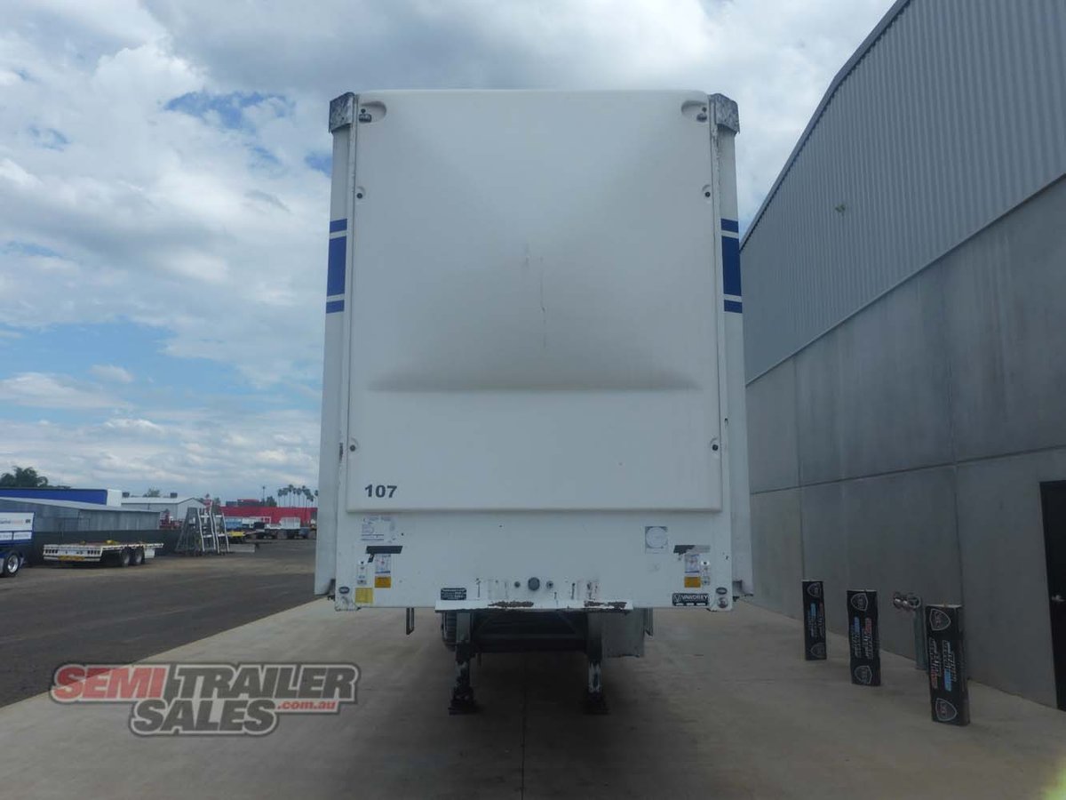 2012 VAWDREY 22 PALLET CURTAINSIDER TRAILER