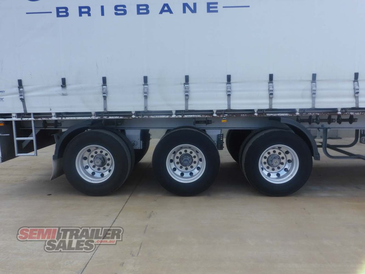 2012 VAWDREY 22 PALLET CURTAINSIDER TRAILER