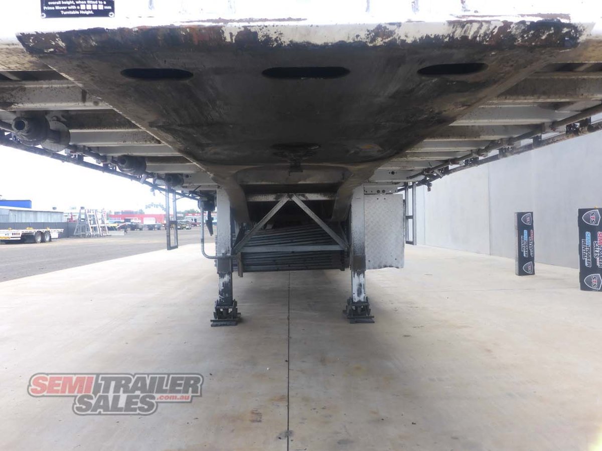 2012 VAWDREY 22 PALLET CURTAINSIDER TRAILER