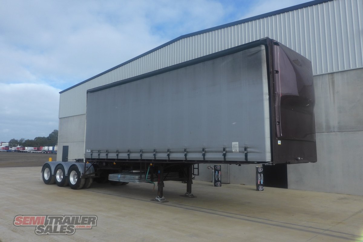 09/2007 VAWDREY 12 PALLET CURTAINSIDER A TRAILER