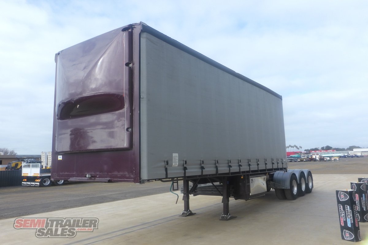 09/2007 VAWDREY 12 PALLET CURTAINSIDER A TRAILER