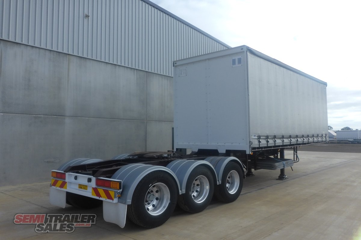09/2007 VAWDREY 12 PALLET CURTAINSIDER A TRAILER